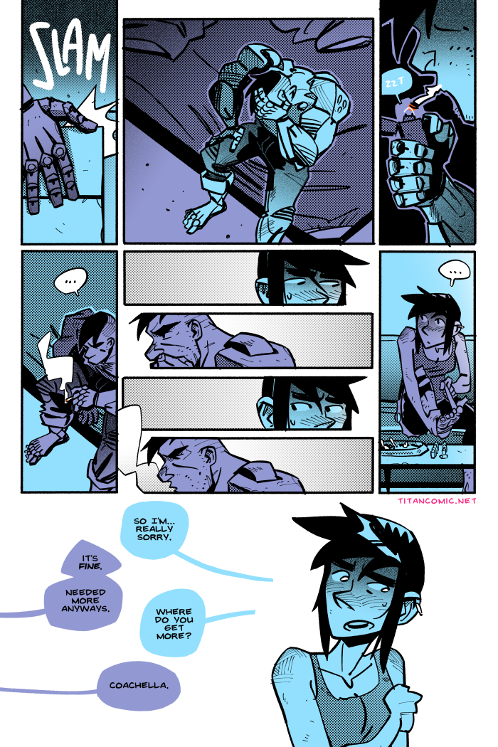 THE TITAN webcomic