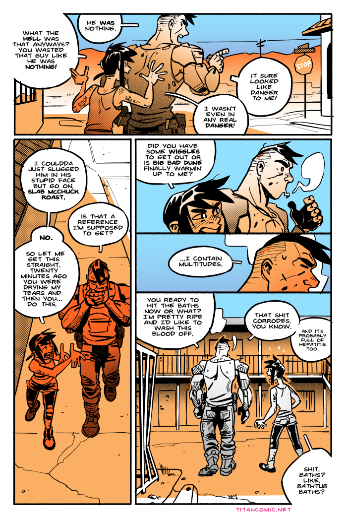 THE TITAN webcomic